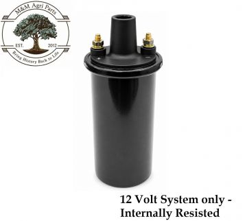 12 Volt Distributor Ignition Coil - Internally resisted